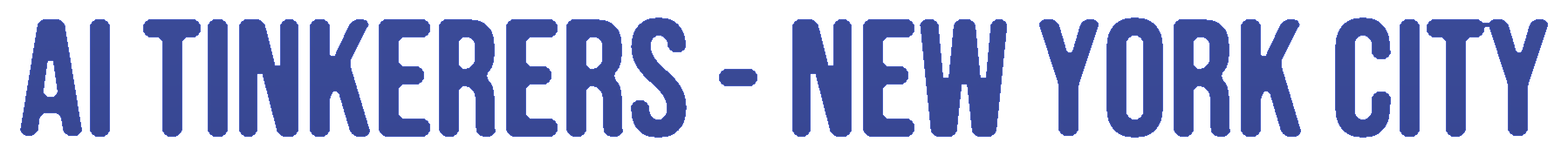 AI Tinkerers - New York City