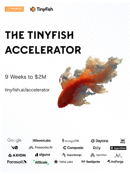 TinyFish Accelerator: 9 weeks to $2M Seed