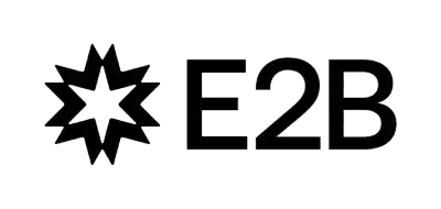 (Logo) The image displays a highly pixelated logo featuring a stylized eight-pointed star or burst graphic on the left, followed by the text 'L2B' on the right. The elements are rendered in a light grey/white color against a solid black background. Text: L2B Colors: #000000, #FFFFFF Note: The image combines a distinct graphic symbol with stylized text on a plain background, characteristic of a brand identifier or logo. Its primary purpose appears to be brand representation.