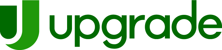 (Logo) A green logo featuring a stylized 'U' icon followed by the word 'upgrade' in a sans-serif font, set against a black background. Text: upgrade Colors: #339933, #000000 Note: The image displays a stylized text and graphic element designed to represent a brand or company, which is characteristic of a logo.